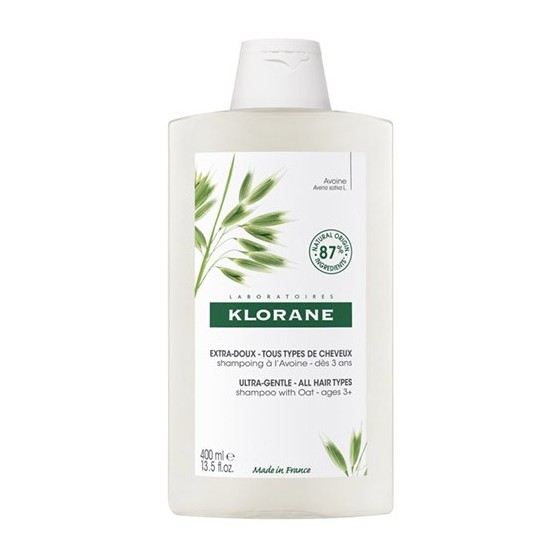 Klorane Shampoo Extra Delicato Al Latte D'Avena 400ml