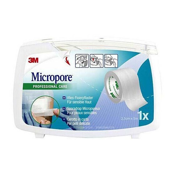 3M Micropore Professional Care Cerotto In Carta 2,5x500cm 1 Pezzo