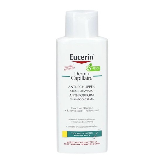 Eucerin Dermo Capillaire Shampoo-Crema Anti-Forfora Secca 250ml