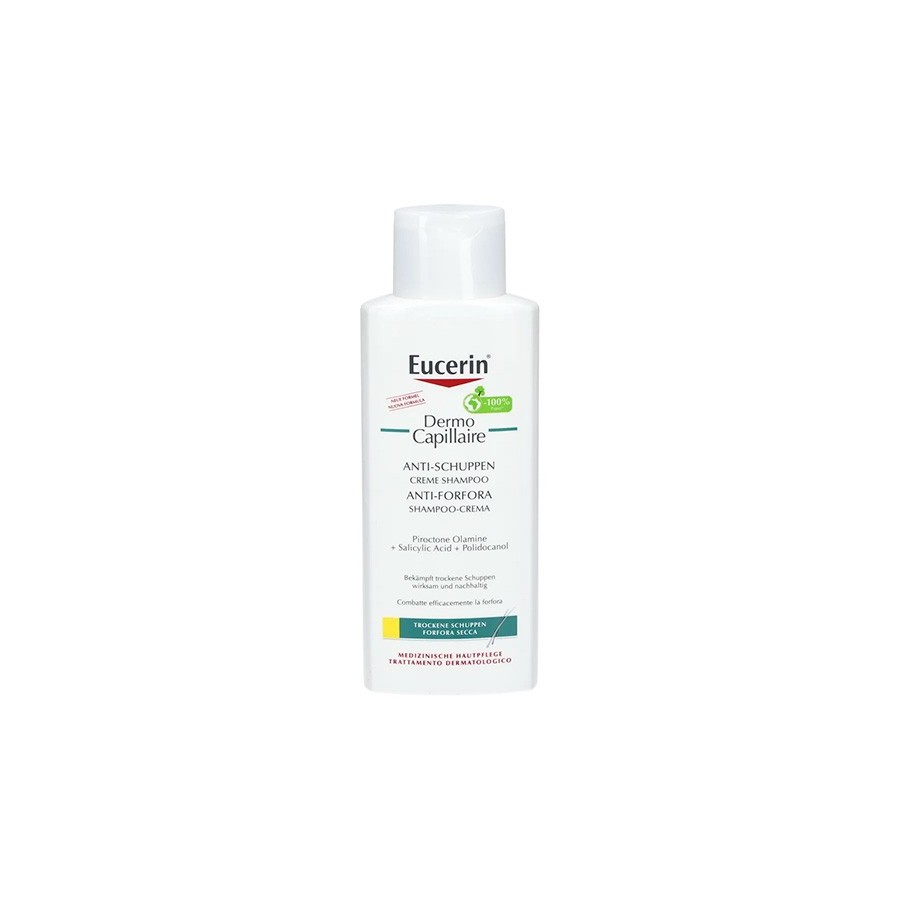 Eucerin Dermo Capillaire Shampoo-Crema Anti-Forfora Secca 250ml