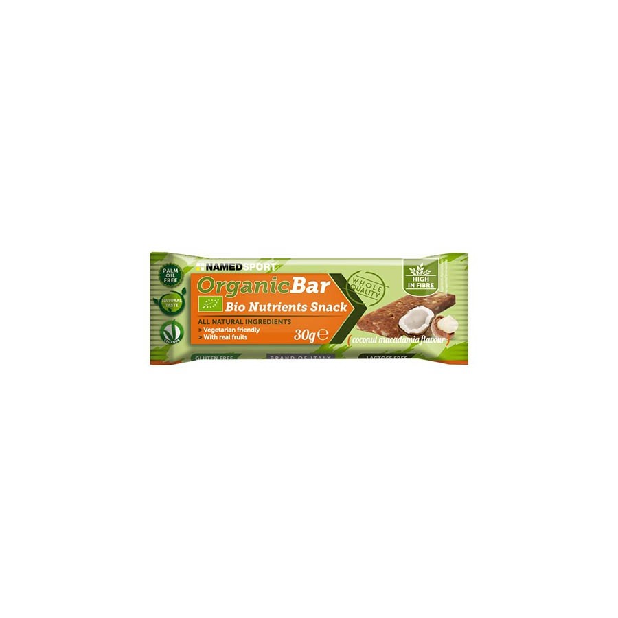 Organic Bar Coconut Macadamia Flavour 30g