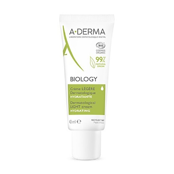 A-Derma Biology Crema Idratante Leggera Biologica 40ml