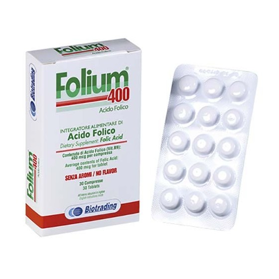 Folium 400 30 Compresse