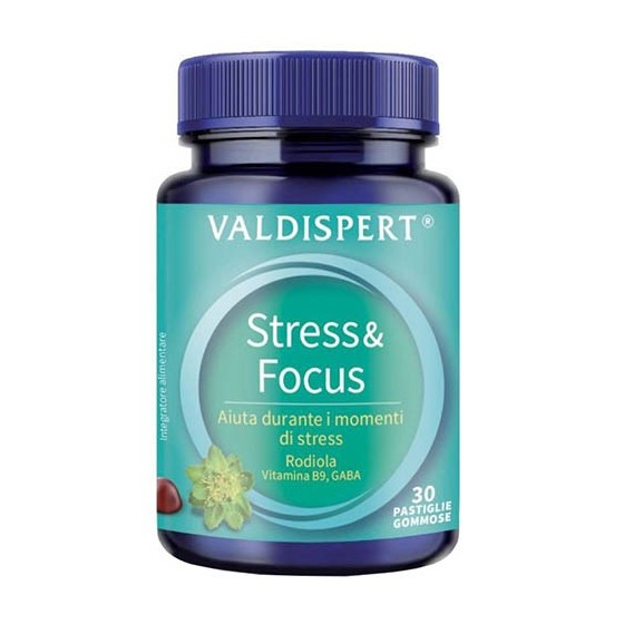 Valdispert Stress & Focus 30 Pastiglie Gommose