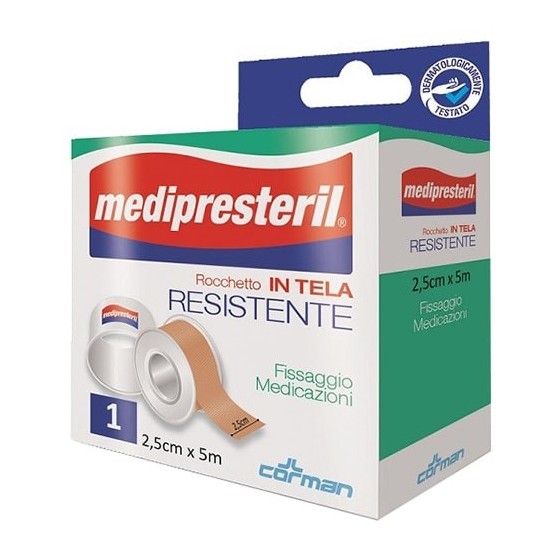 Medipresteril Rocchetto In Tela Resistente 2,5x500cm
