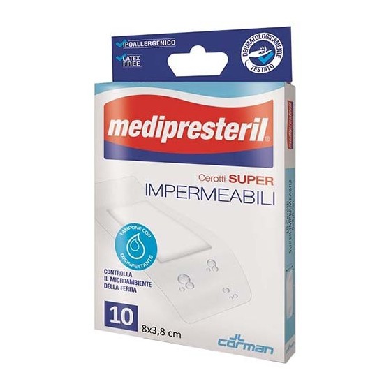 Medipresteril Cerotti Super Impermeabili 10 Pezzi