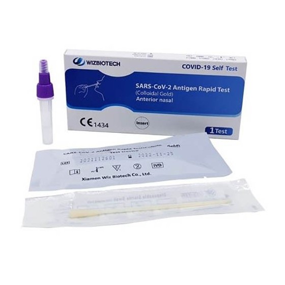 Wizbiotech Autotest Antigenico Rapido Nasale COVID-19
