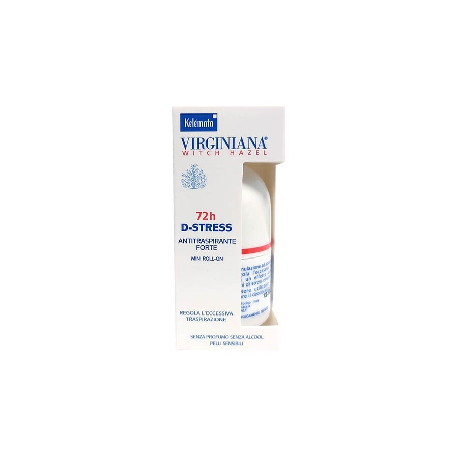 Virginiana 72H D-Stress Deodorante Antitraspirante Forte Roll-on 30ml