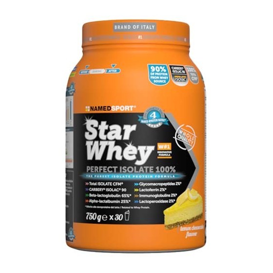 Star Whey Perfect Isolate 100% Lemon Cheese Flavour 750g
