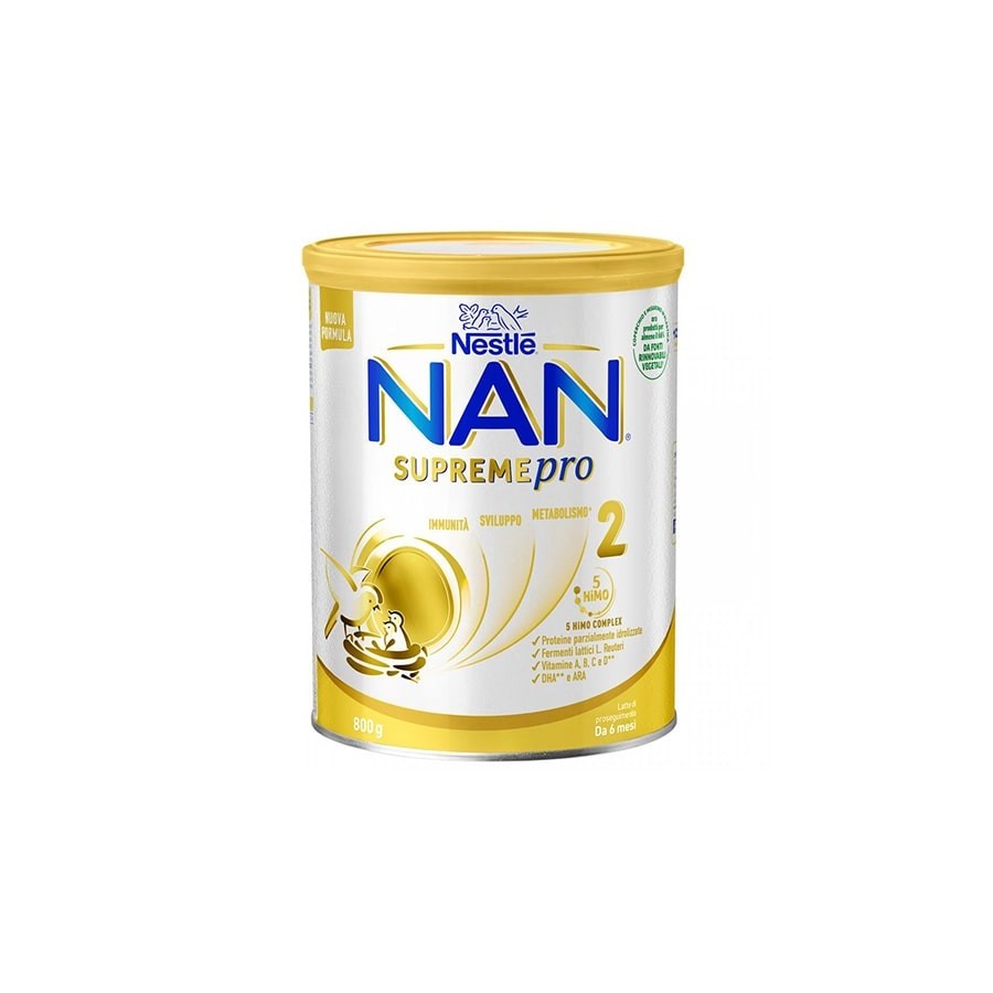 Nan Supreme Pro 2 Latte Di Proseguimento Da 6 Mesi 800g