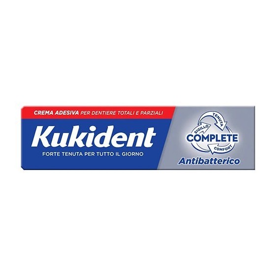 Kukident Complete Antibatterico Crema Adesiva 40g