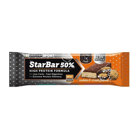 StarBar 50% Cookies & Cream Flavour 50g