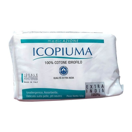 Icopiuma 100% Cotone Idrofilo Extra India 50g