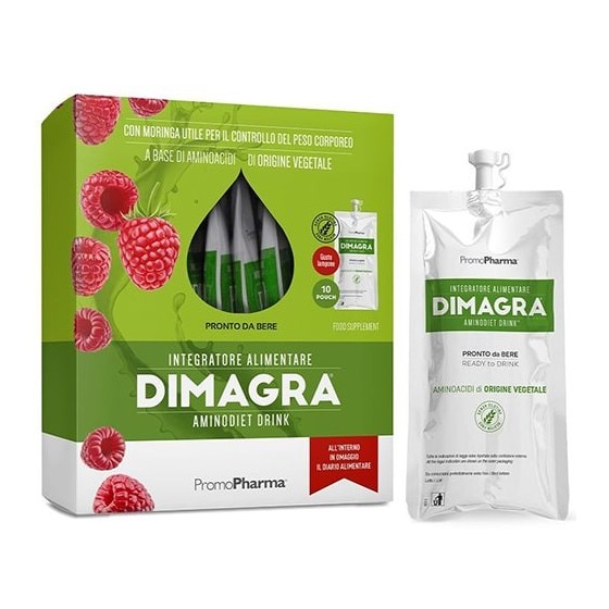 Dimagra Aminodiet Drink Lampone 10 Pouch