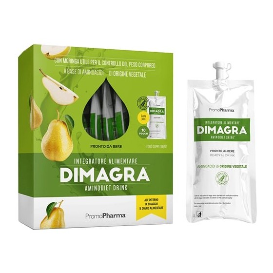 Dimagra Aminodiet Drink Pera 10 Pouch