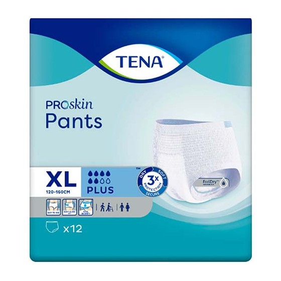 Tena Proskin Pants Plus Taglia XL 12 Pezzi