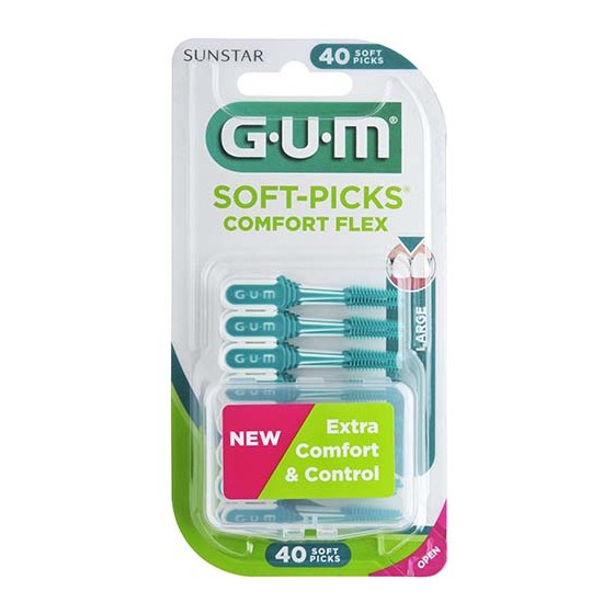 Gum Soft-Picks Comfort Flex Scovolini Large 40 Pezzi
