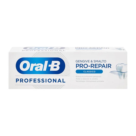 Oral-B Professional Dentifricio Gengive & Smalto Pro-Repair Classico 75ml