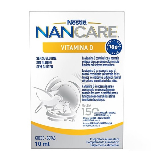 Nancare Vitamin D Gocce 10ml