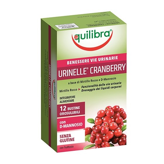 Equilibra Urinelle Cranberry 12 Bustine