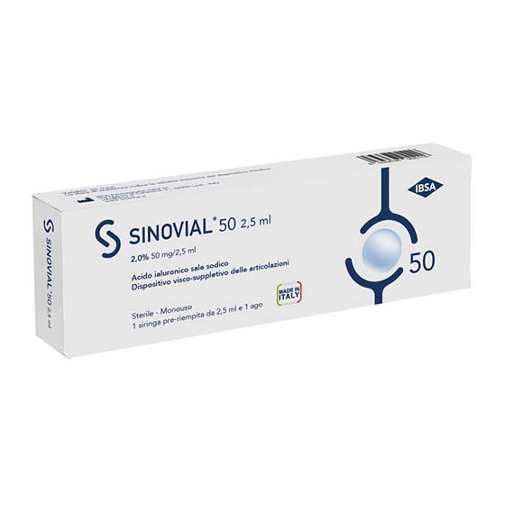 Sinovial 50 Siringa Pre-Riempita 2,5ml
