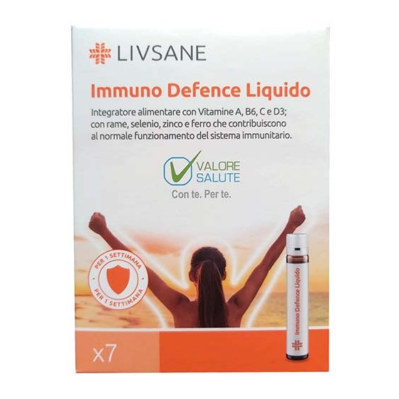 Livsane Immuno Defence Liquido 7 Flaconcini