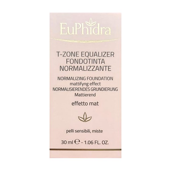 Euphidra T-Zone Equalizer Fondotinta Normalizzante Scuro 30ml