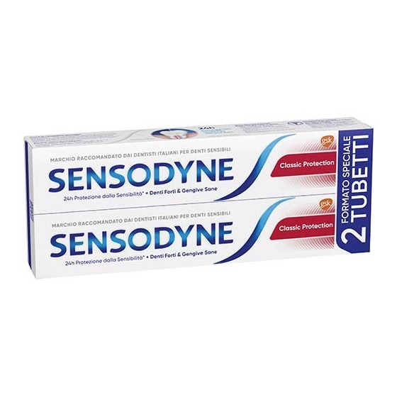 Sensodyne Classic Protection Dentifricio 2x75ml