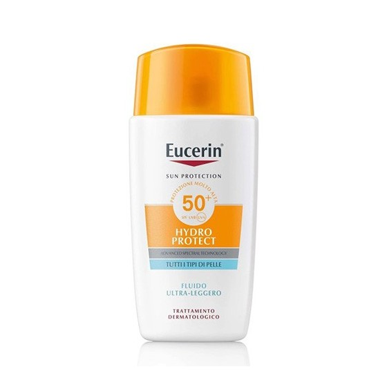 Eucerin Sun Face Aqua Protect Fluido Ultra-Leggero Spf 50+ 50Ml