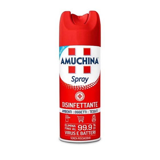 Amuchina Spray Disinfettante Ambienti Oggetti Tessuti 400ml