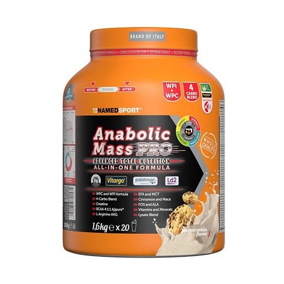Named Sport Anabolic Mass Pro American Cookies 1600Gr