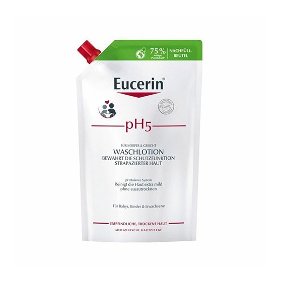 Eucerin pH5 Detergente Viso e Corpo Eco Refill 400ml