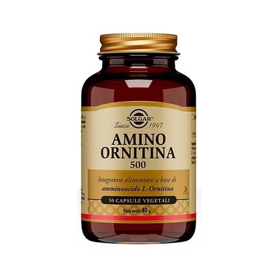 Amino Ornitina 500 50 Capsule Vegetali
