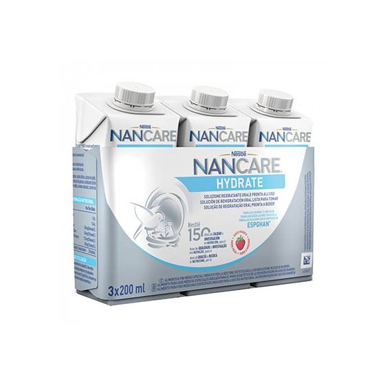 Nestlè Nancare Hydrate Latte Liquido 3x200Ml
