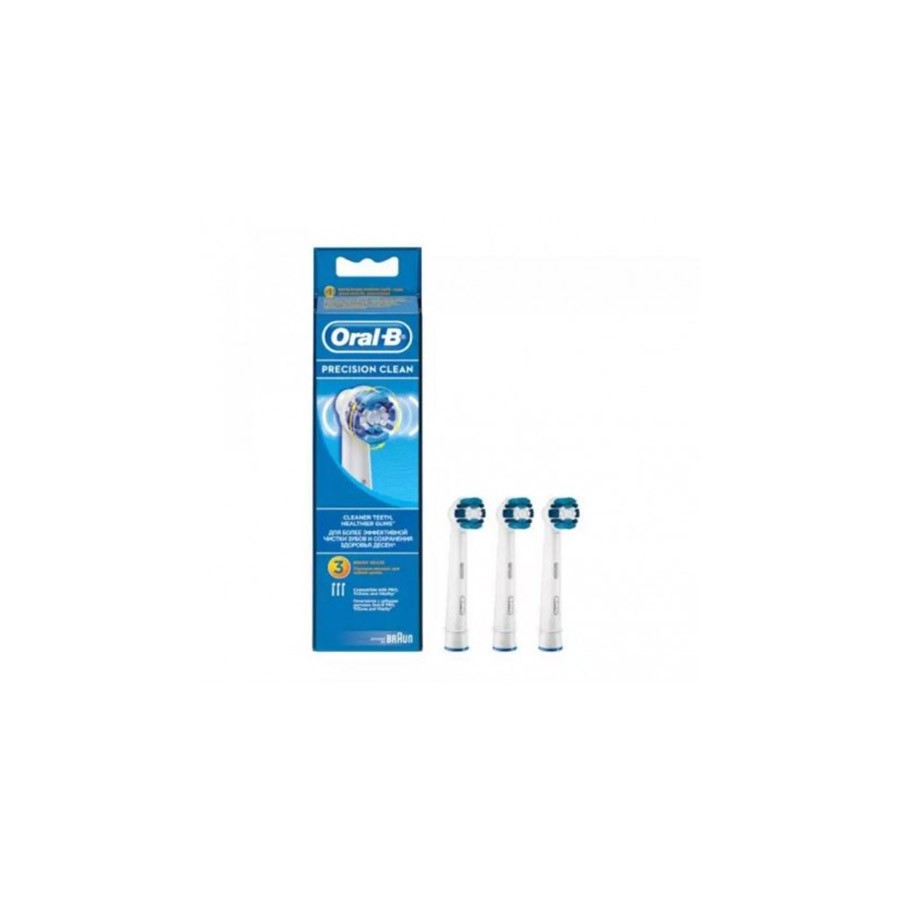 Oralb Power Refill Precision Clean Testine di Ricambio 3 Pezzi