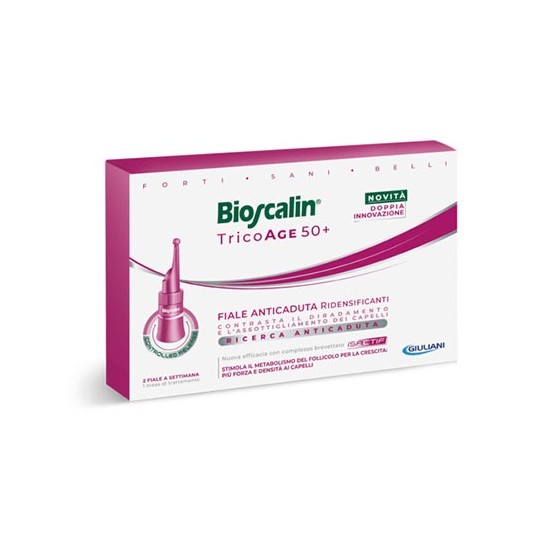 Bioscalin Tricoage50+ Fiale Anticaduta Ridensificanti 8Fiale