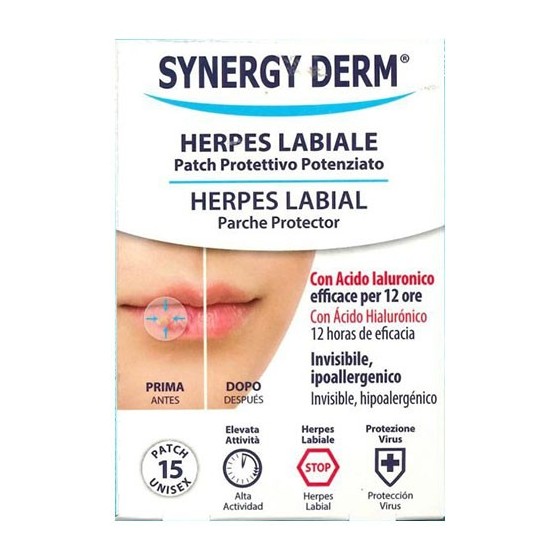 Synergy Derm Herpes Labiale 15 Patch