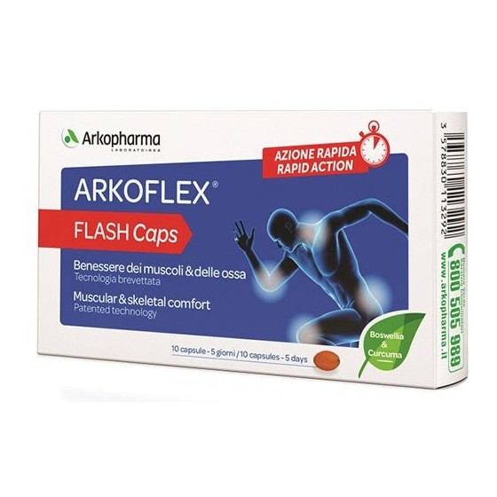Arkoflex Flash Caps Arkopharma 10 Capsule