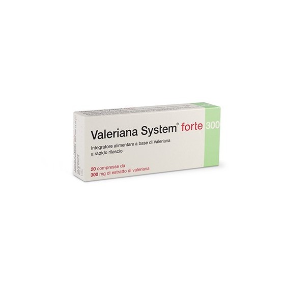 Valeriana System Forte 20 Compresse