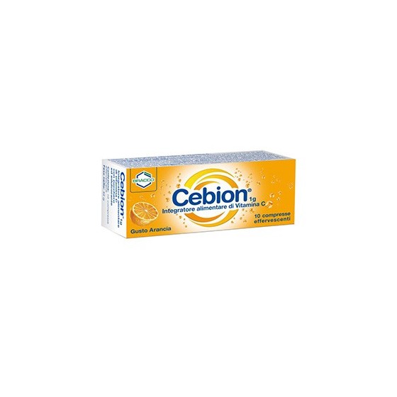 Cebion Effervescente Vitamina C 10 Compresse Arancia