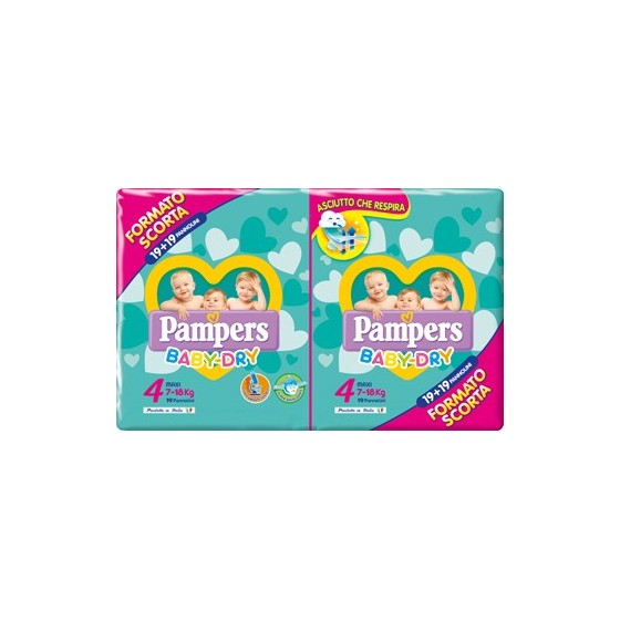 Pampers Baby Dryduo Dwct Max38