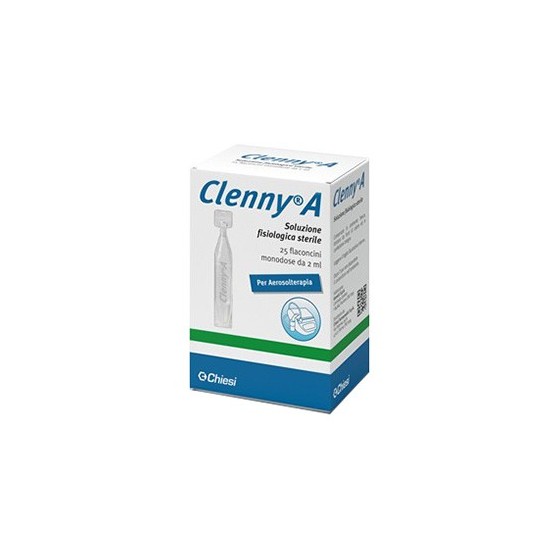 Clenny A Soluzione Fisiologica Sterile 25 Flaconcini