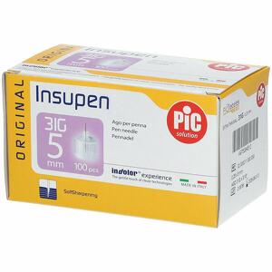 Pic - Insupen - Ago penna insulina insupen advanced gauge 31 5 mm 100 pezzi