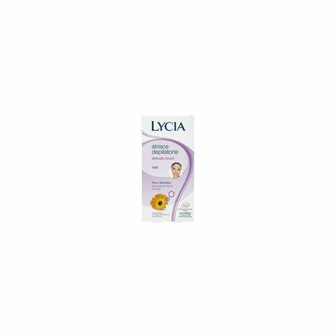 Lycia Delicate Touch Viso 20 Strisce Depilatorie