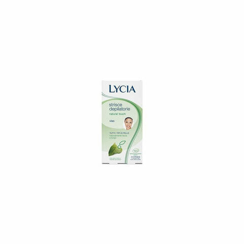 Lycia Natural Touch Viso 20 Strisce Depilatorie