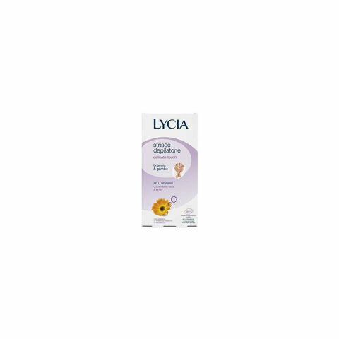 Lycia Delicate Touch Braccia E Gambe 20 Strisce Depilatorie