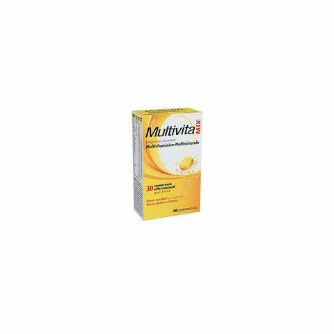 Multivitamix Effervescente Senza Zucchero E Glutine 30 Compresse