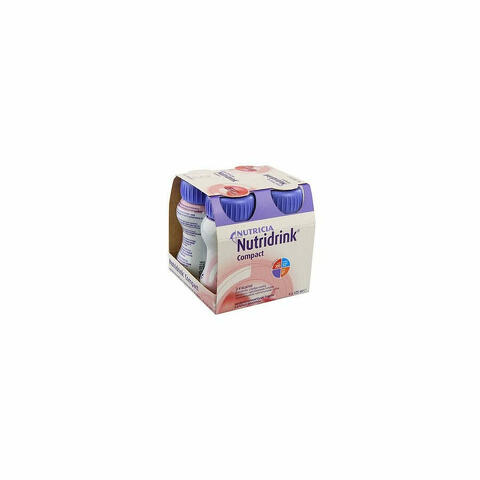 Nutridrink Compact Fragola 4x125ml