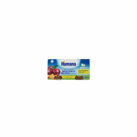 Humana Omogeneizzato Prugna Bio 2X100g