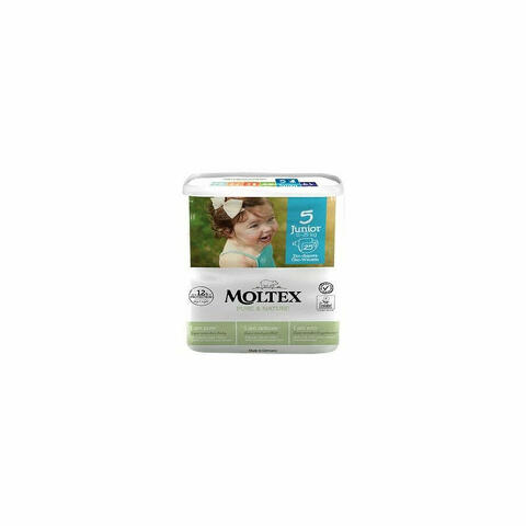 Moltex Pure & Nature Taglia 5 Junior 11-25kg 25 Pezzi